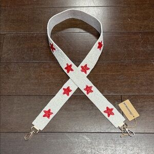 White Strap w Red Stars